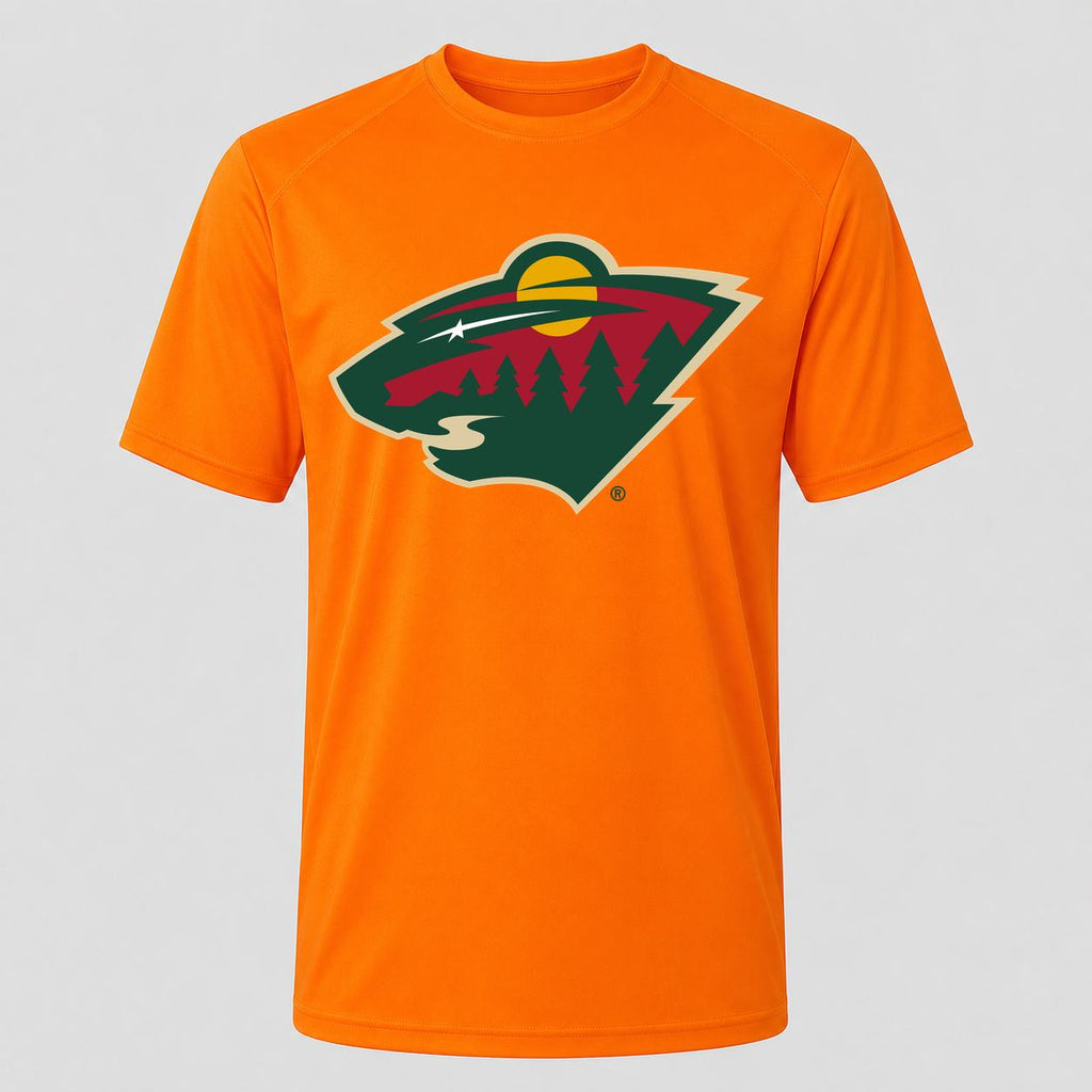 Men's Minnesota Wild Performance T-Shirt - Orange