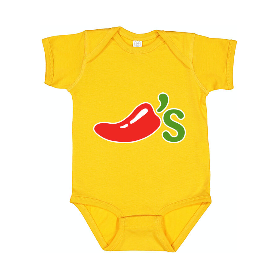 Chili's Baby Romper Onesie - Yellow