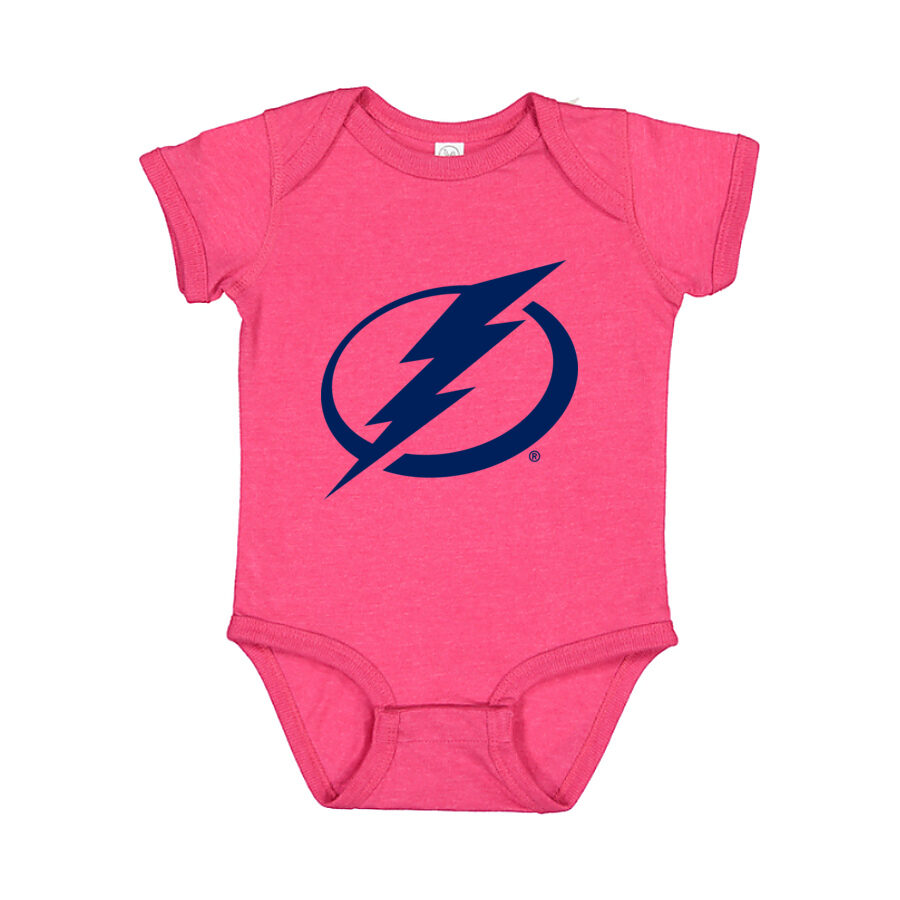 Tampa Bay Lightning Baby Romper Onesie - Pink