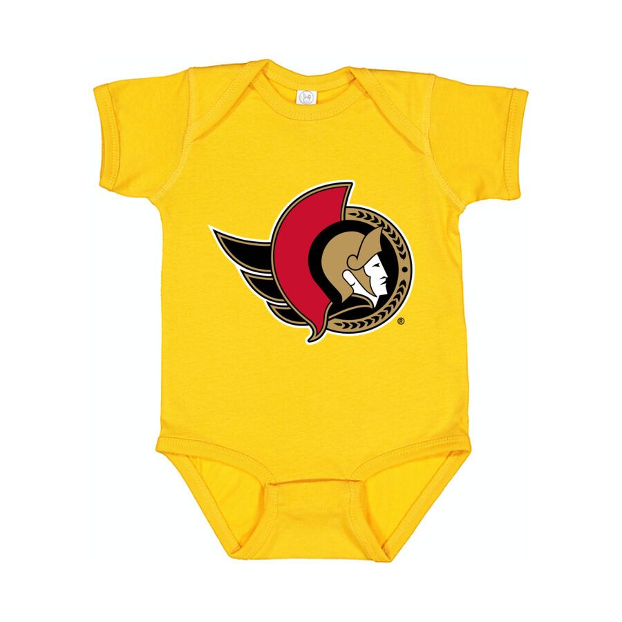 Ottawa Senators Baby Romper Onesie - Yellow