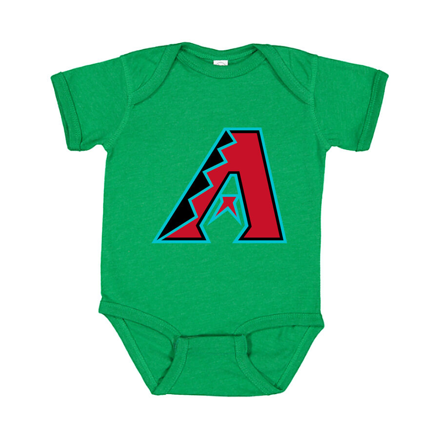 Arizona Diamondbacks Baby Romper Onesie - Green