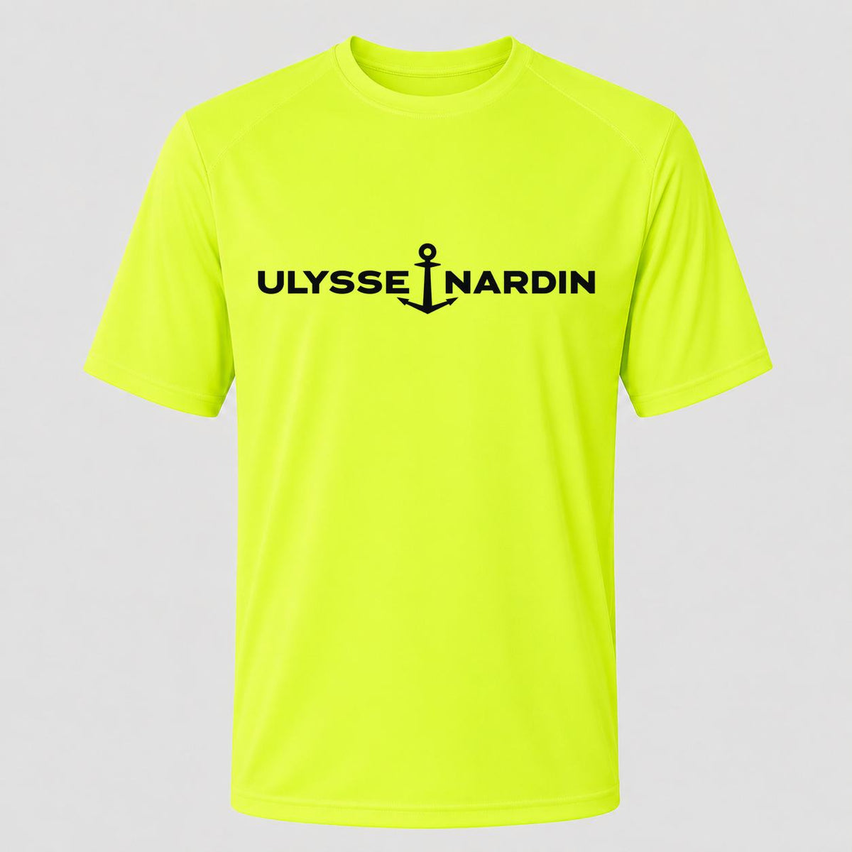 Men's Ulysse Nardin Performance T-Shirt - Safety Green