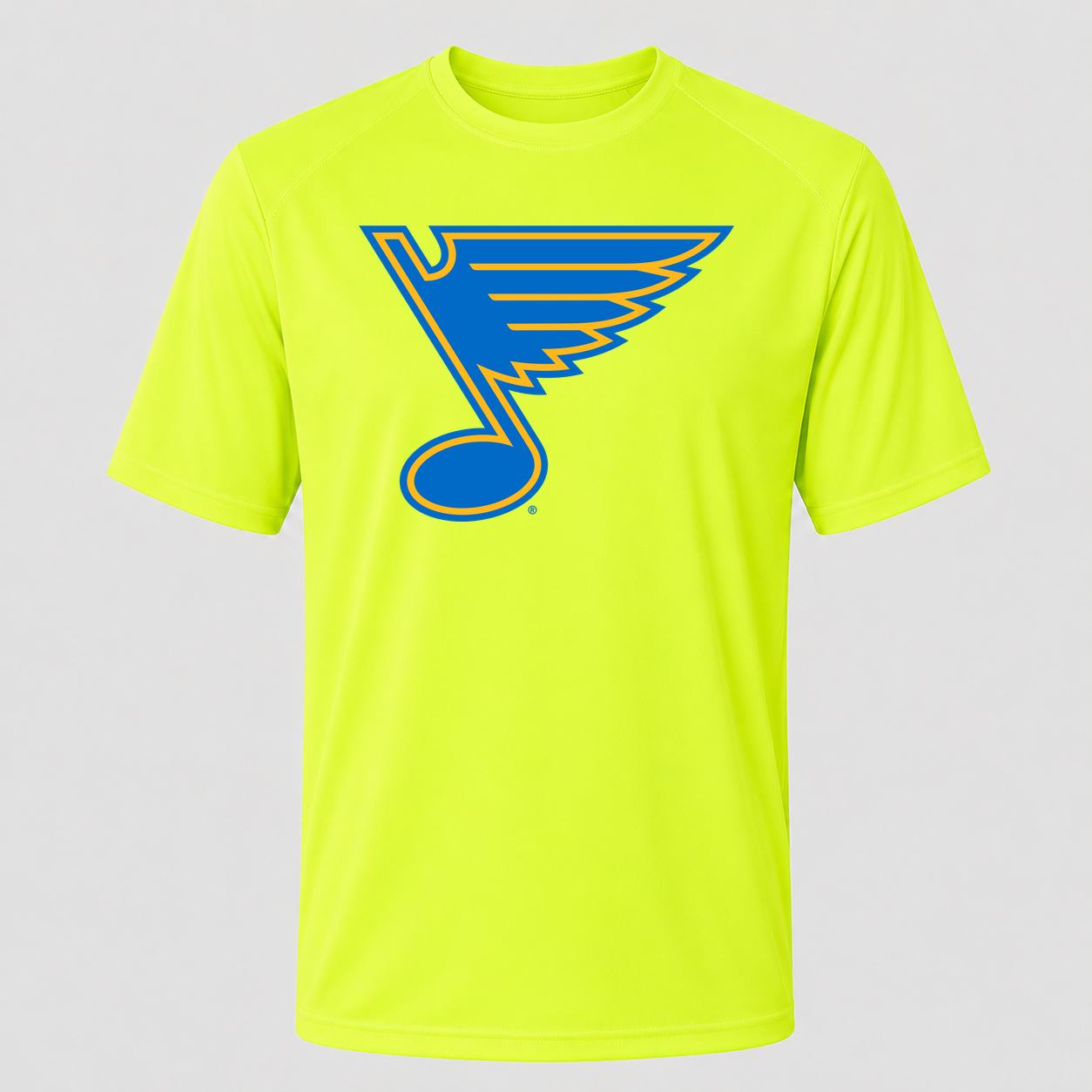 Men's St. Louis Blues Performance T-Shirt - Safety Green