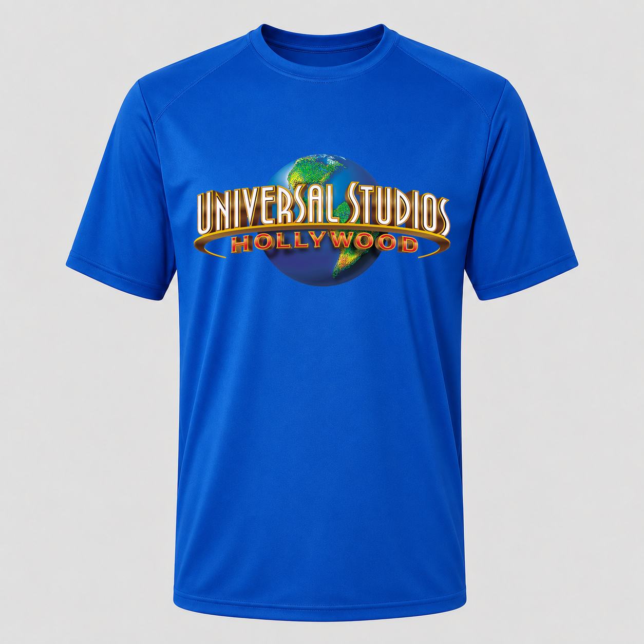Men's Universal Studios Hollywood Performance T-Shirt - Royal Blue