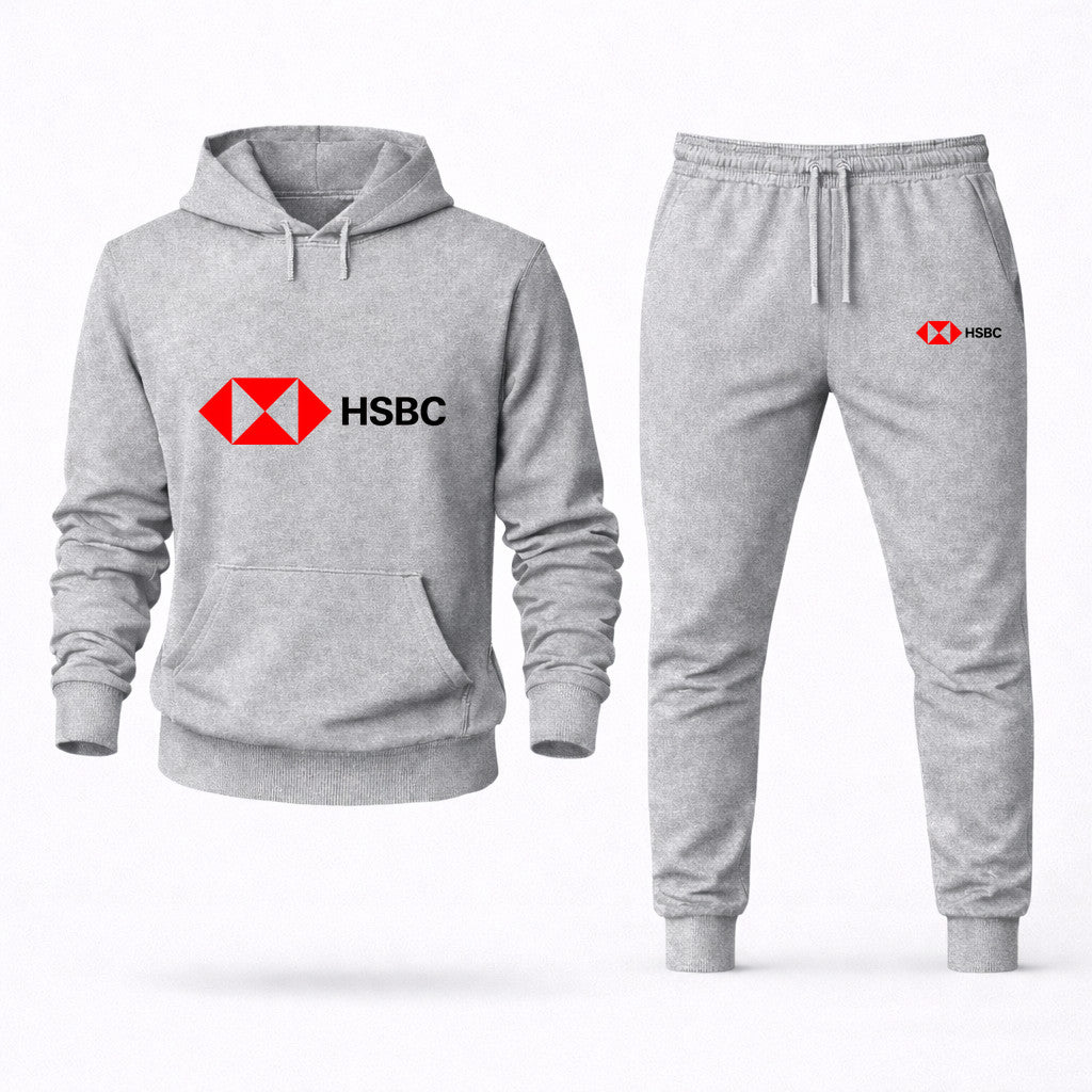 HSBC Hoodie and Joggers Set - Grey