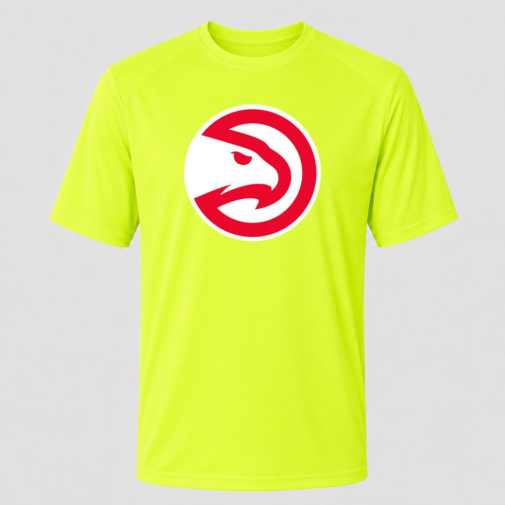 Men's Atlanta Hawks Performance T-Shirt - Safety Green