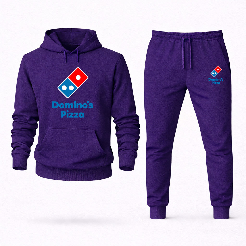 Domino's Pizza Hoodie and Joggers Set - Purple