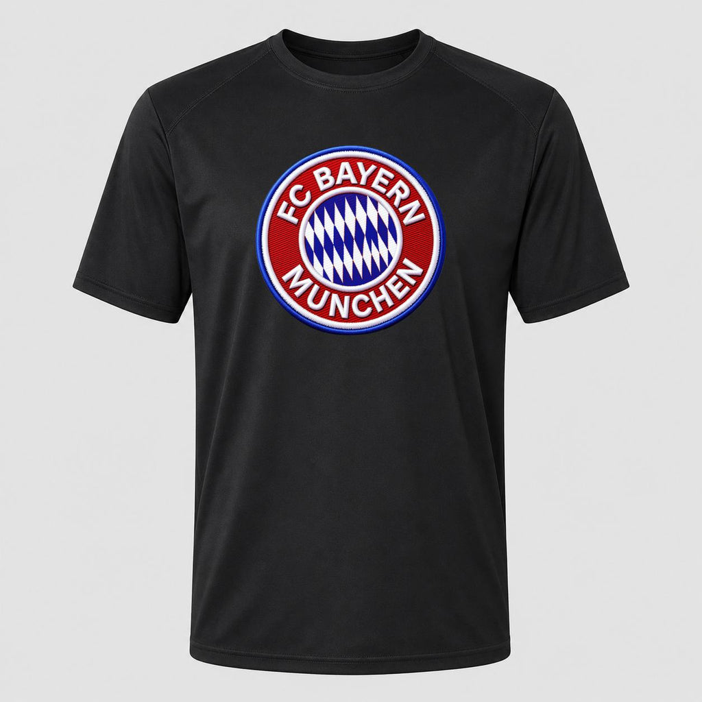 Men's FC Bayern Munich Soccer Performance T-Shirt - Black