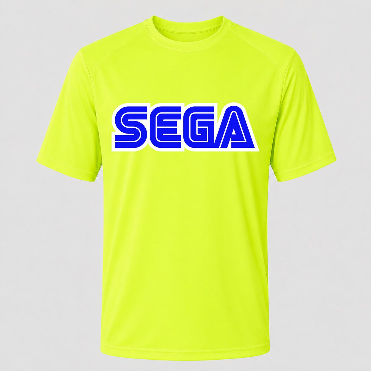 Men's SEGA Performance T-Shirt - Safety Green