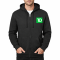 TD Bank 1536x864 Zipper Hoodie - Black