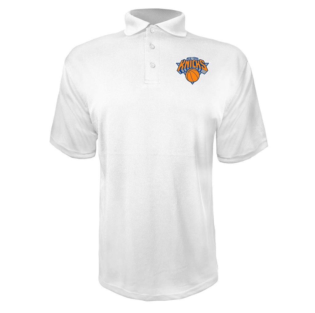 New York Knicks White polyester polo
