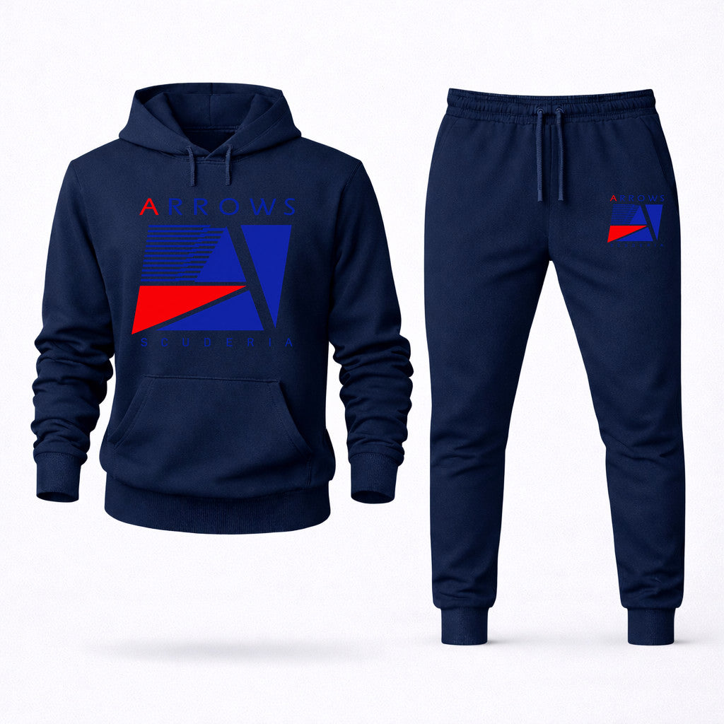 Arrows F1 Team Hoodie and Joggers Set - Navy