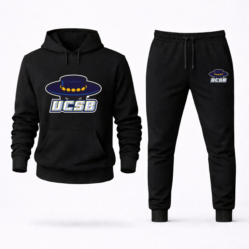 UCSB Gauchos Hoodie and Joggers Set - Black