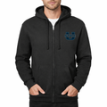 Men's Utah State Aggies Zipper Hoodie - Black