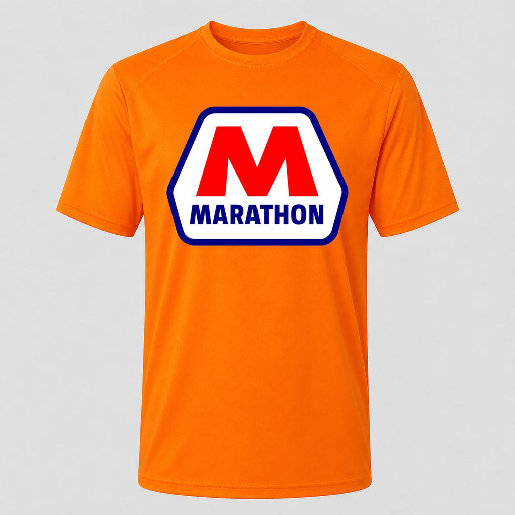 Men's Marathon Performance T-Shirt - Orange