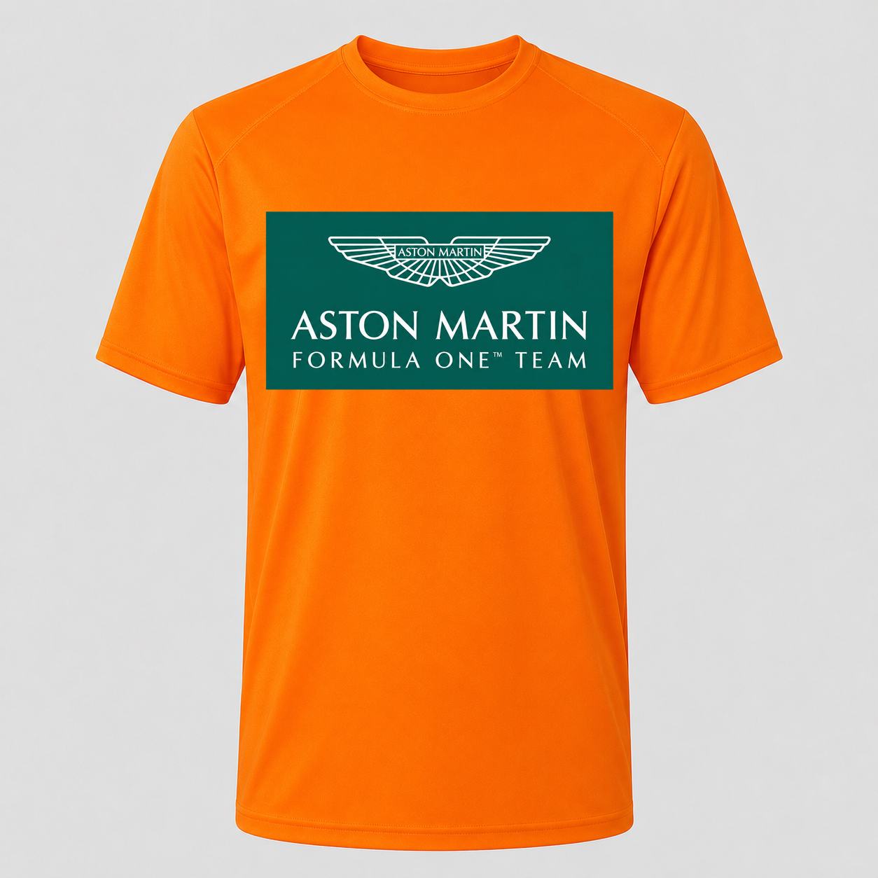 Men's Aston Martin Formula One Team Performance T-Shirt - Orange