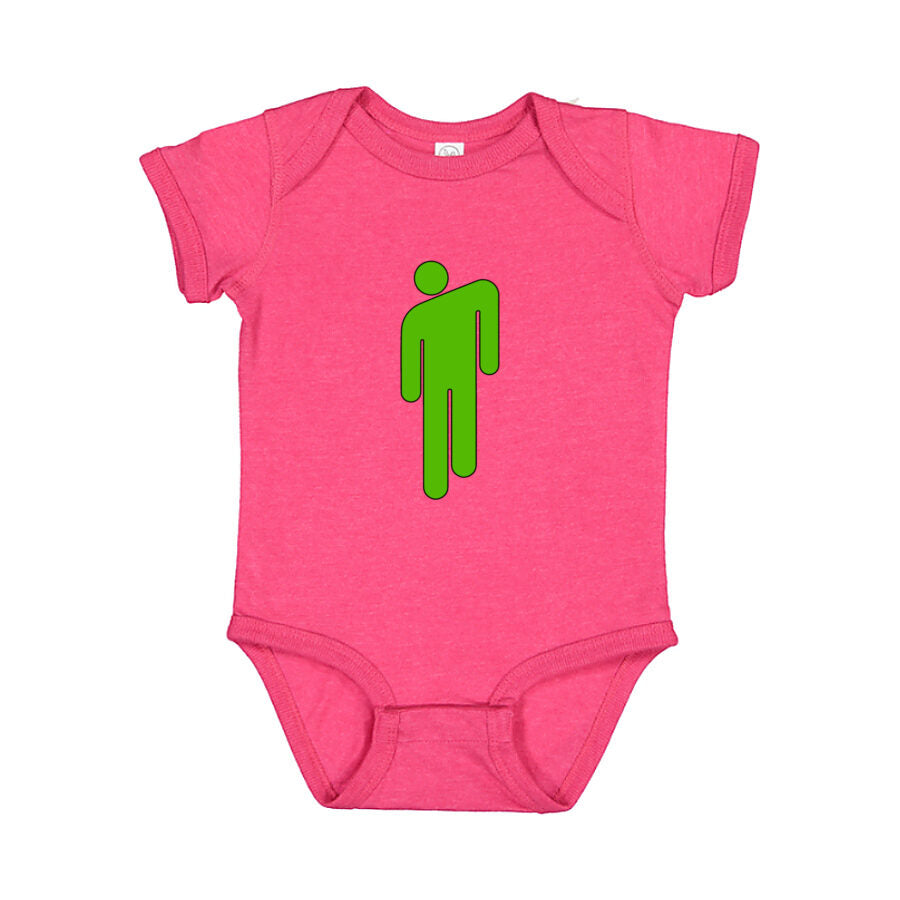 Billie Eilish Baby Romper Onesie - Pink