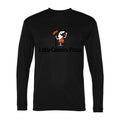 Men's Little Caesars Polyester Long Sleeve T-Shirt - Black