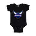 Charlotte Hornets Baby Romper Onesie - Black