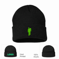 Billie Eilish Beanie Hat - Black
