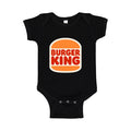 Burger King Baby Romper Onesie - Black