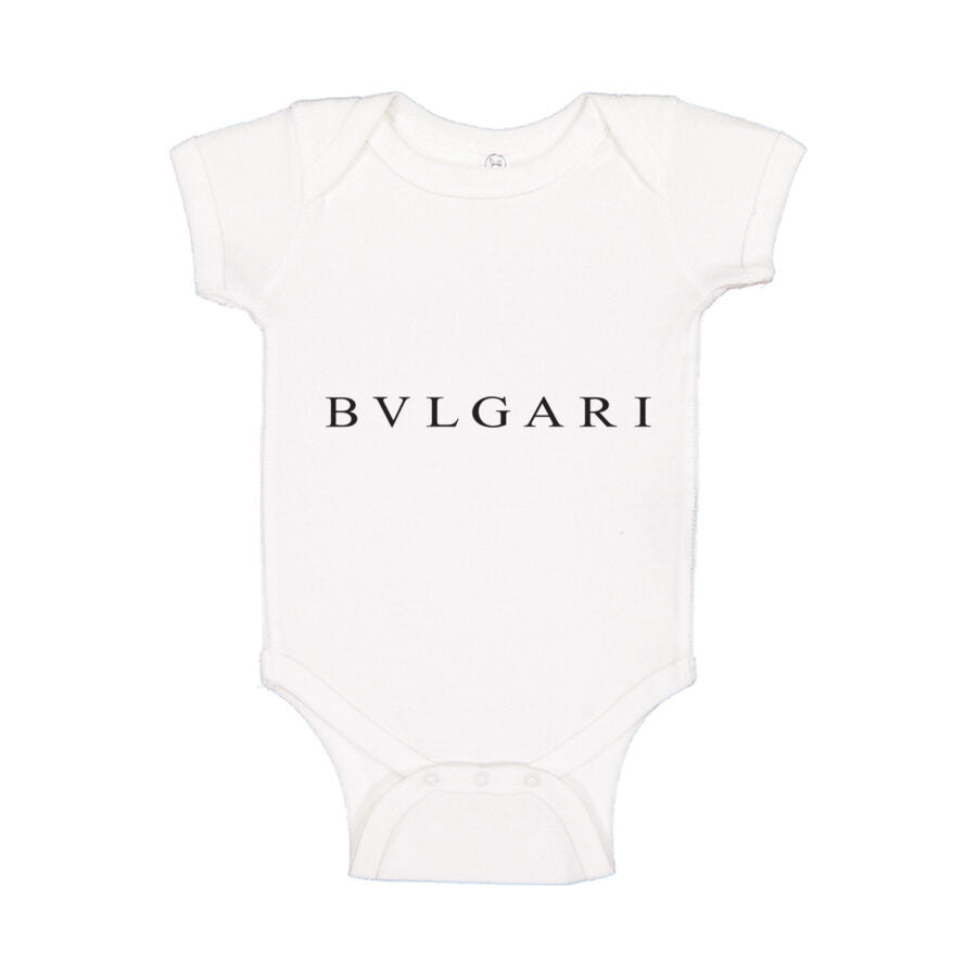 BVLGARI Baby Romper Onesie - White