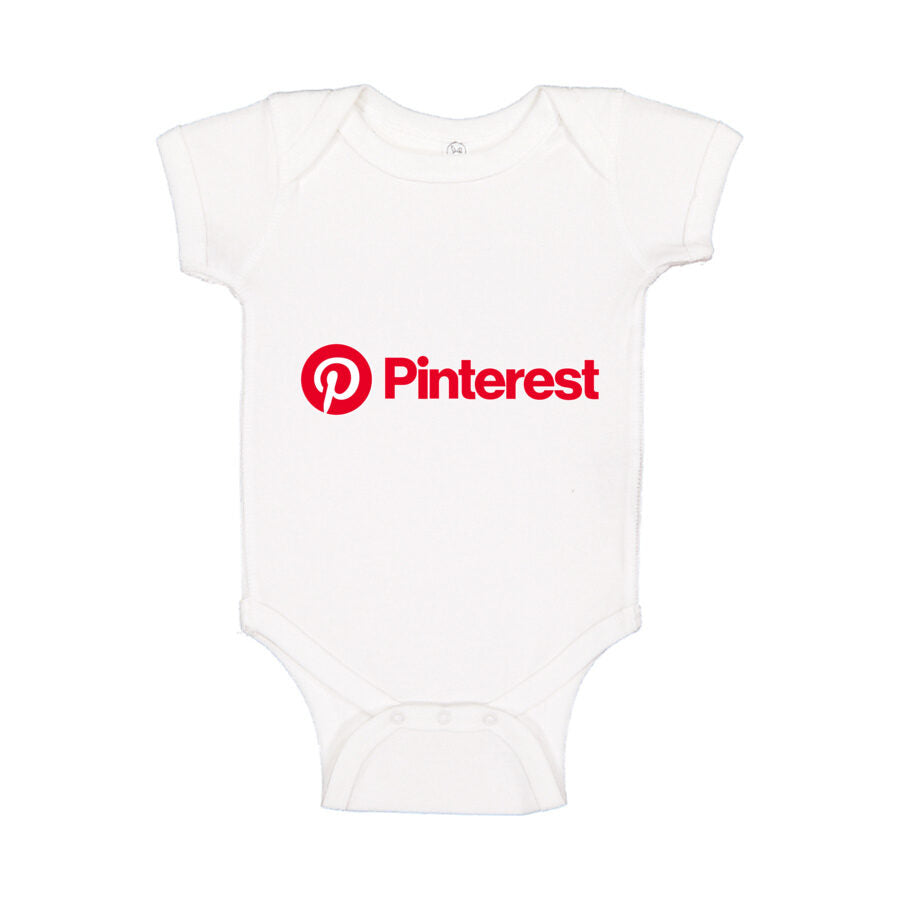 Pinterest Baby Romper Onesie - White