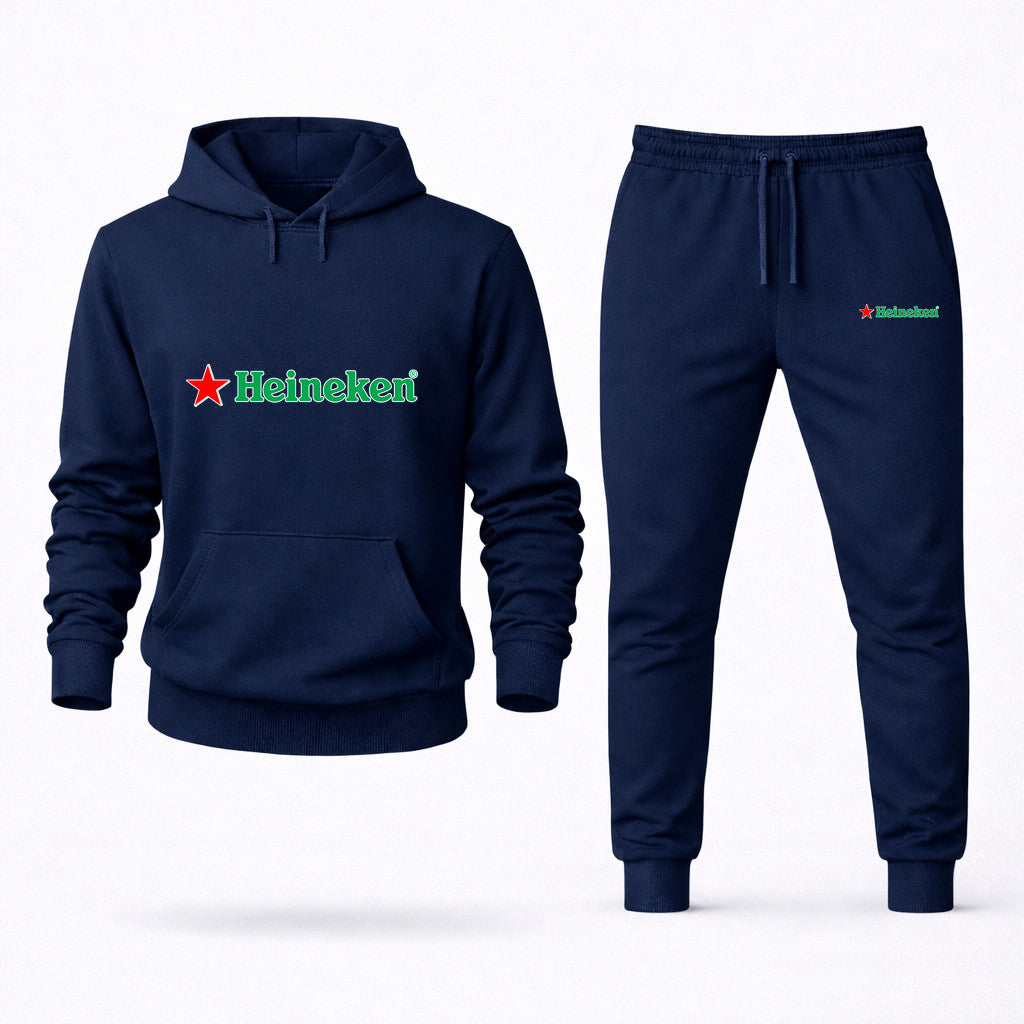 Heineken Hoodie and Joggers Set - Navy