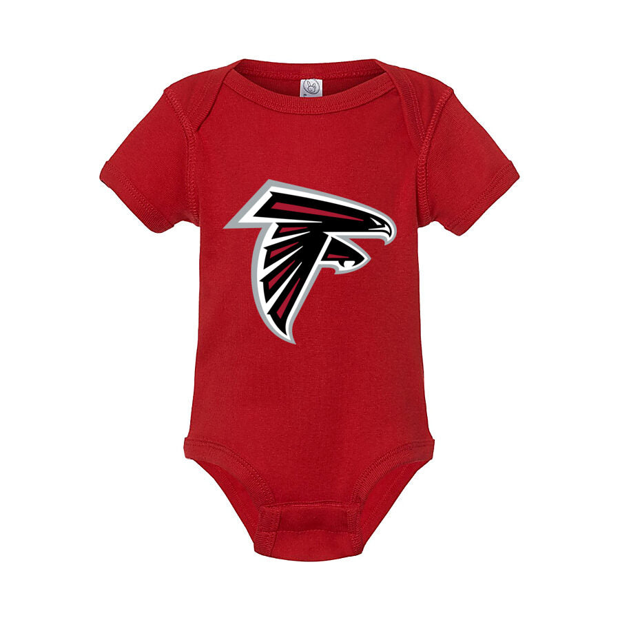 Atlanta Falcons Baby Romper Onesie - Red