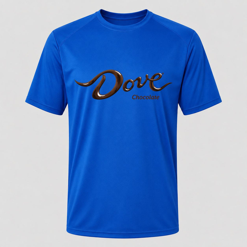 Men's Dove Chocolate Performance T-Shirt - Royal Blue