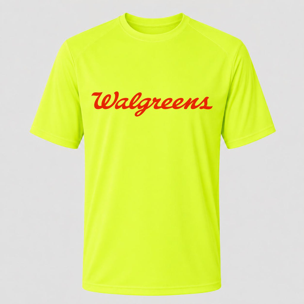 Men's Walgreens Performance T-Shirt - Safety Green
