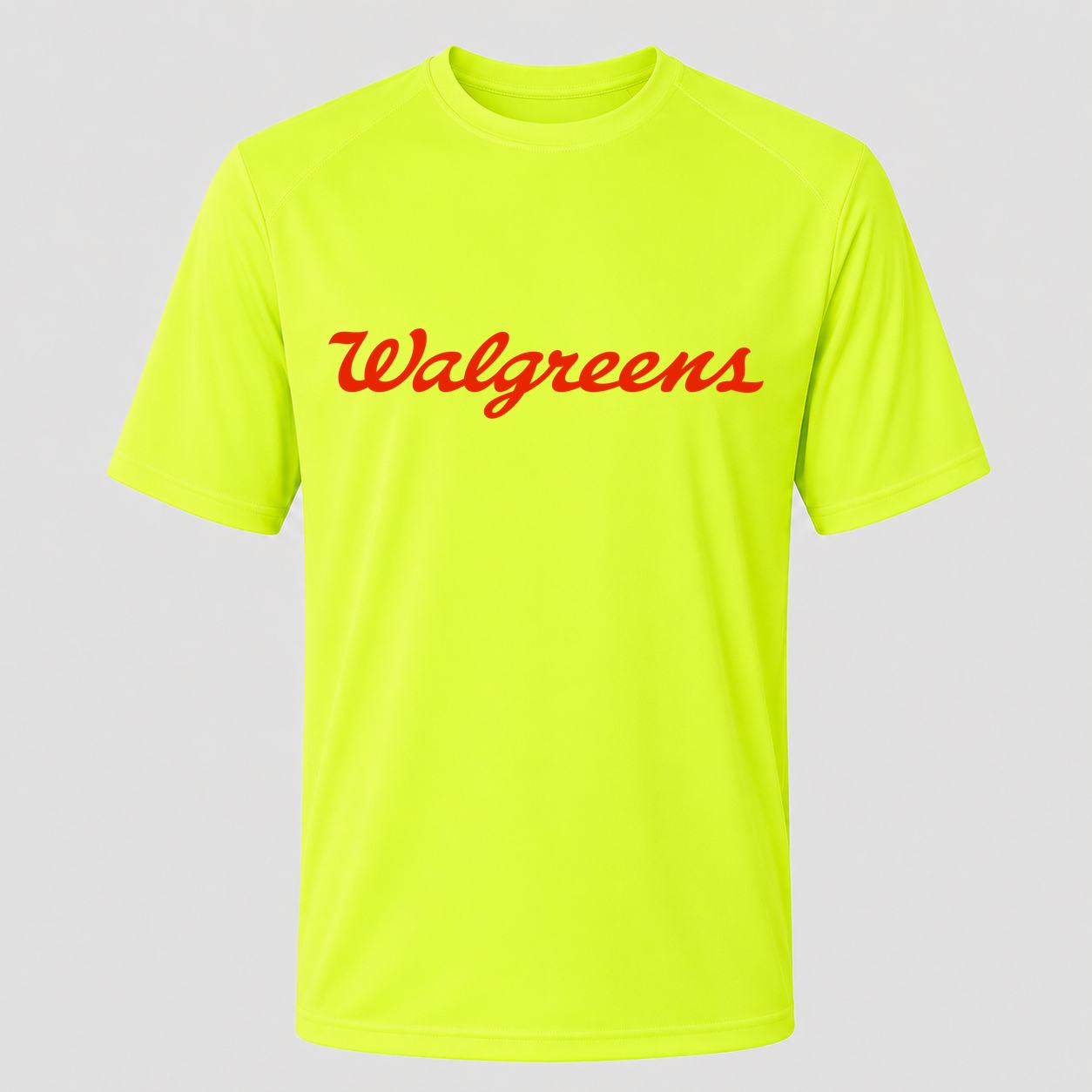 Men's Walgreens Performance T-Shirt - Safety Green