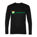 Men's Petrobras Polyester Long Sleeve T-Shirt - Black