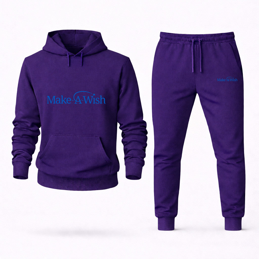 Make-A-Wish Hoodie and Joggers Set - Purple