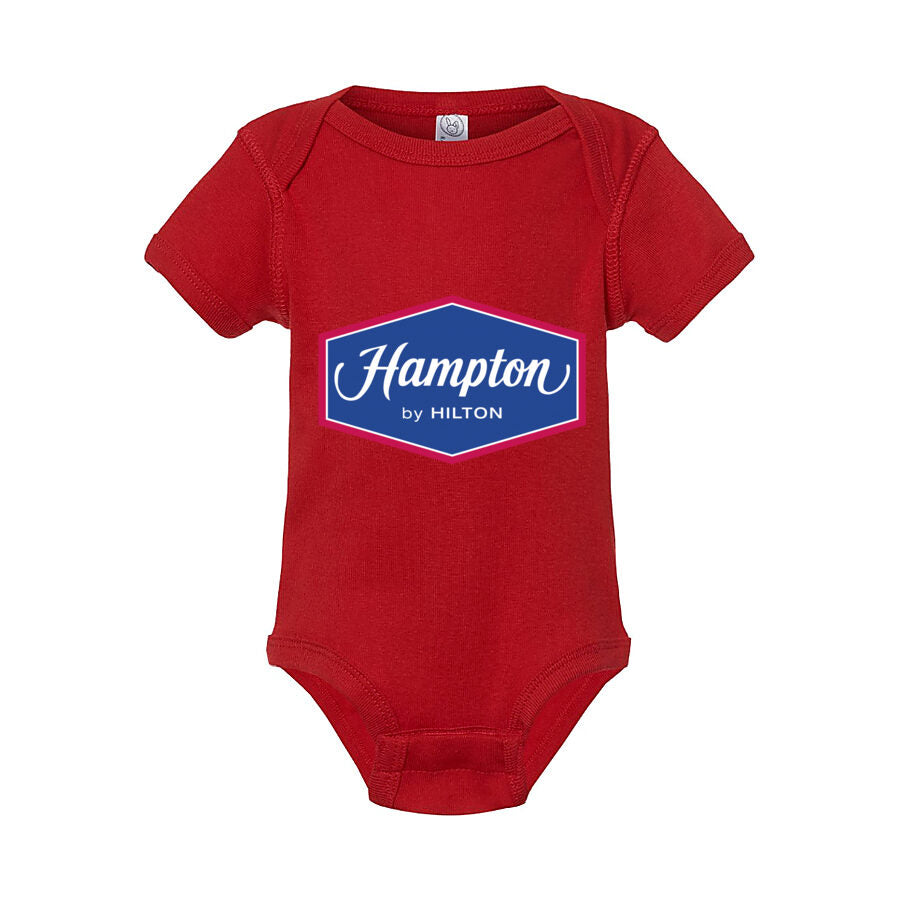 Hampton Baby Romper Onesie - Red