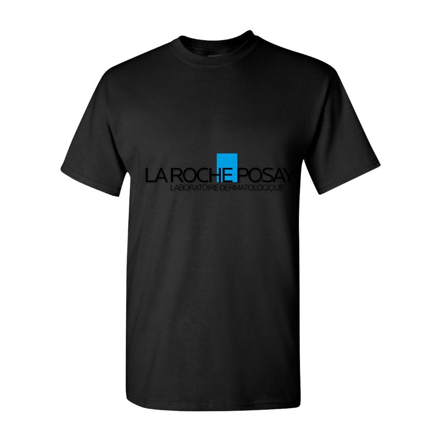 Men's La Roche Posay Logo Cotton T-Shirt - Black