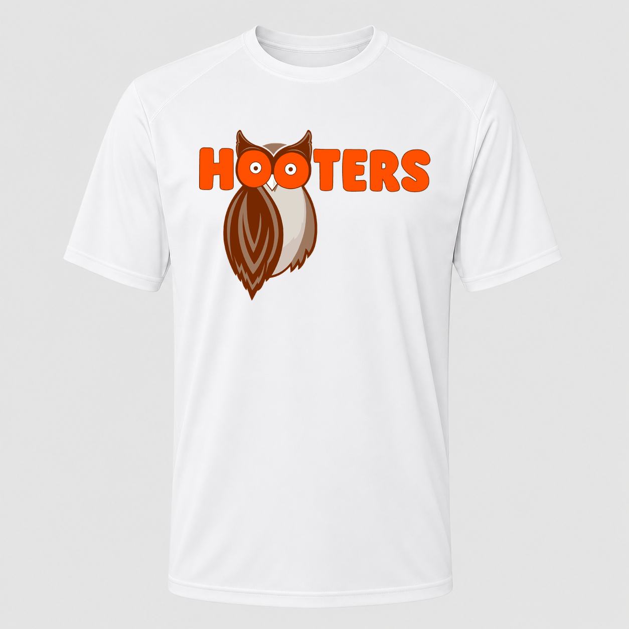 Men's Hooters Performance T-Shirt - White
