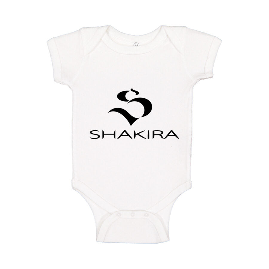 Shakira Baby Romper Onesie - White