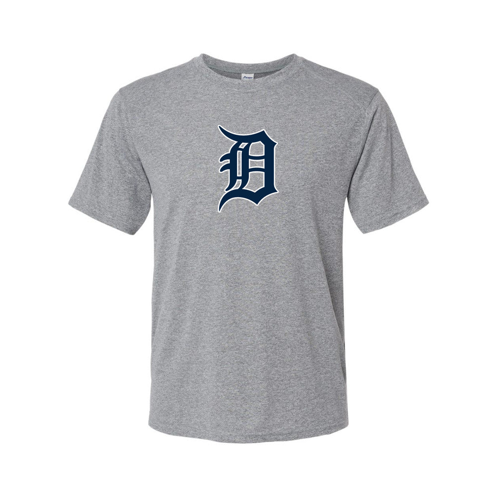 Detroit Tigers Polyester T-Shirt - Gray