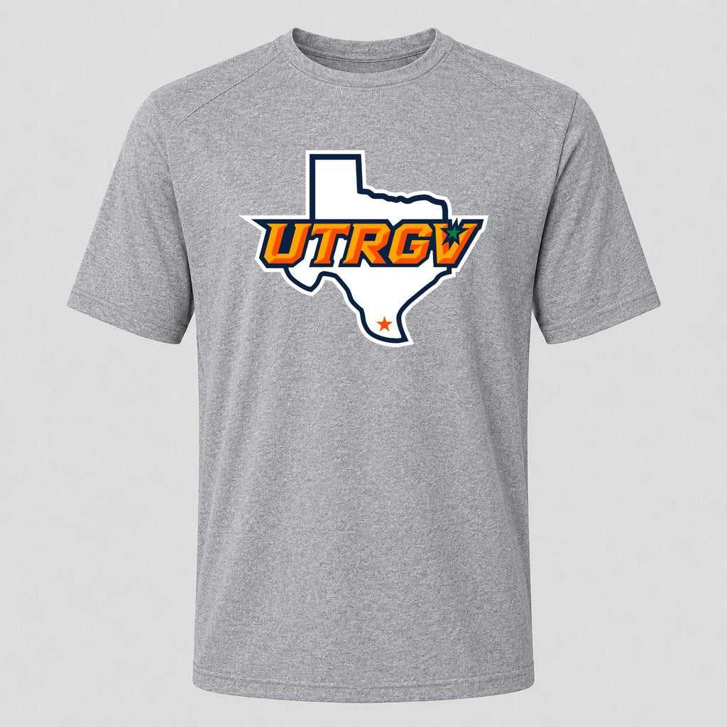 Men's UTRGV Vaqueros Performance T-Shirt - Gray