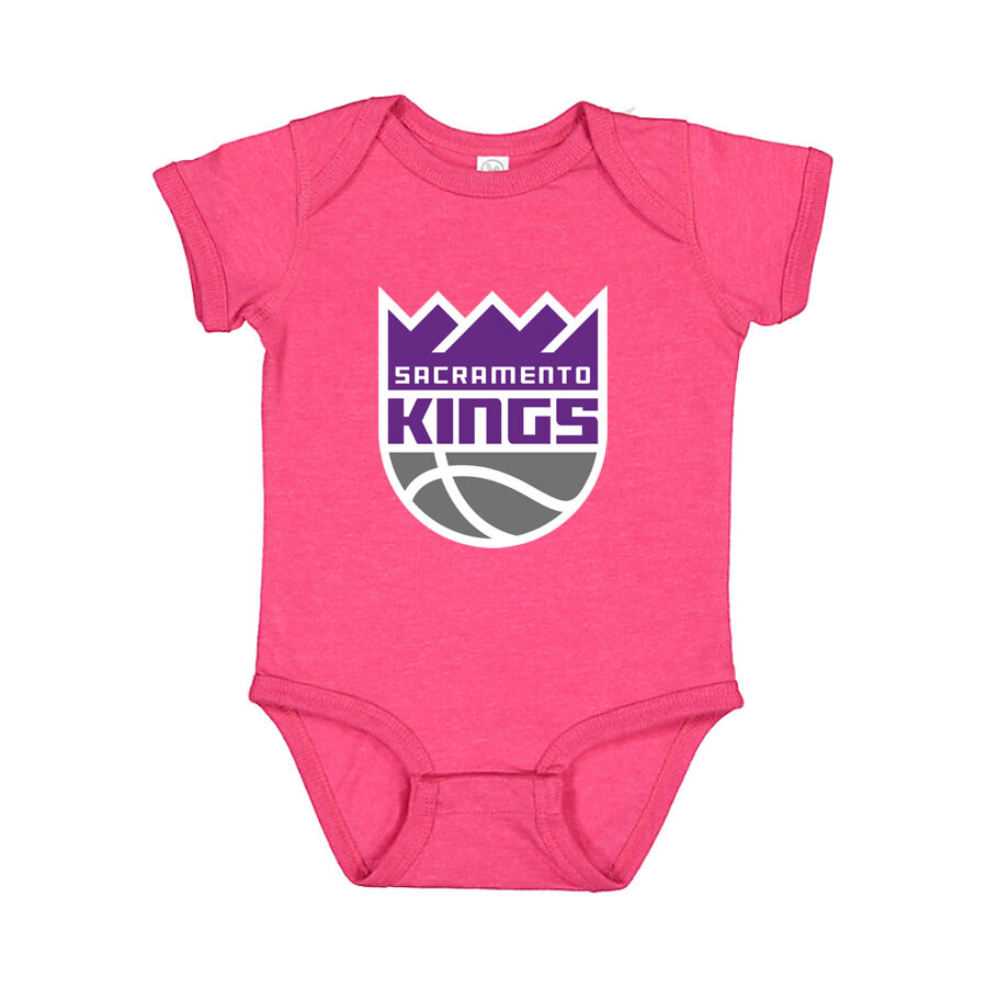Sacramento Kings Baby Romper Onesie - Pink