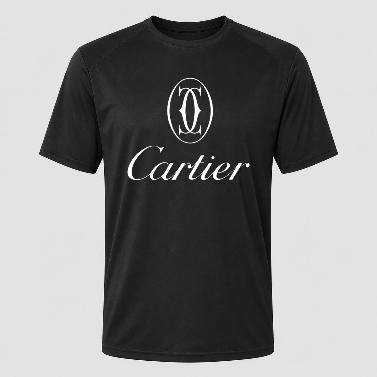 Men's Cartier White Performance T-Shirt - Black