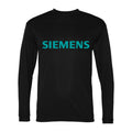 Men's Siemens Polyester Long Sleeve T-Shirt - Black
