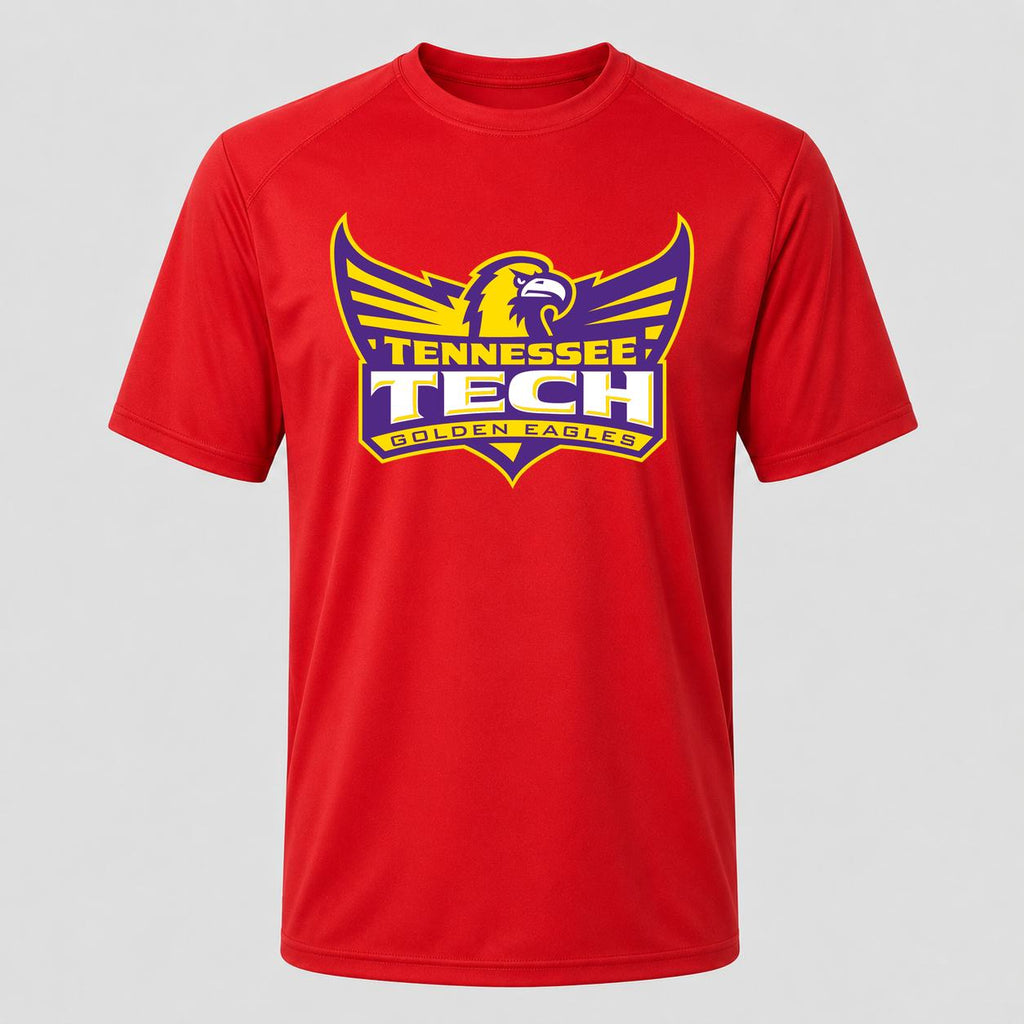 Men's Tennessee Tech Golden Eagles Performance T-Shirt - Red