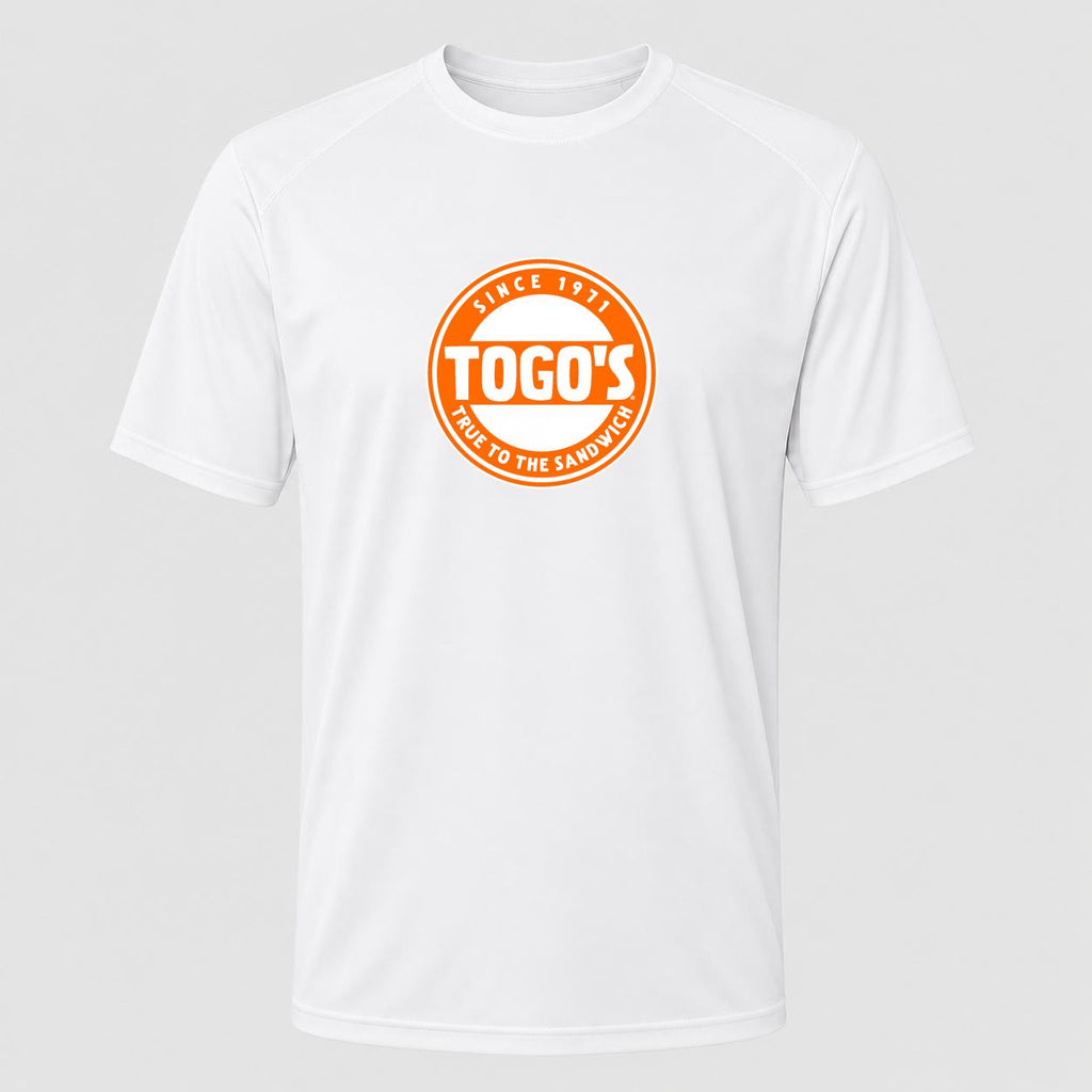 Men's Togo's Performance T-Shirt - White