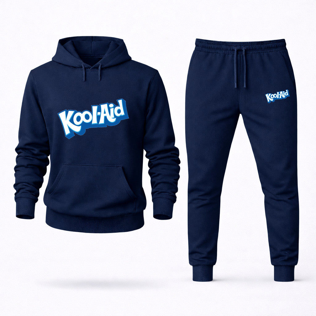 Kool-Aid Hoodie and Joggers Set - Navy