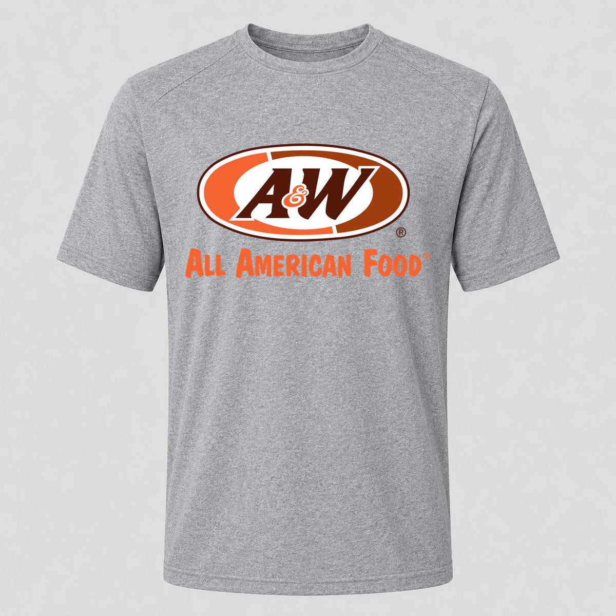 Men's A&W Performance T-Shirt - Gray
