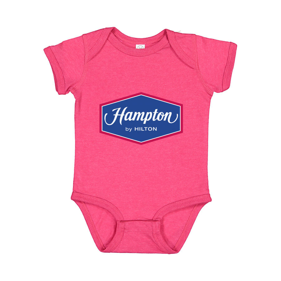 Hampton Baby Romper Onesie - Pink