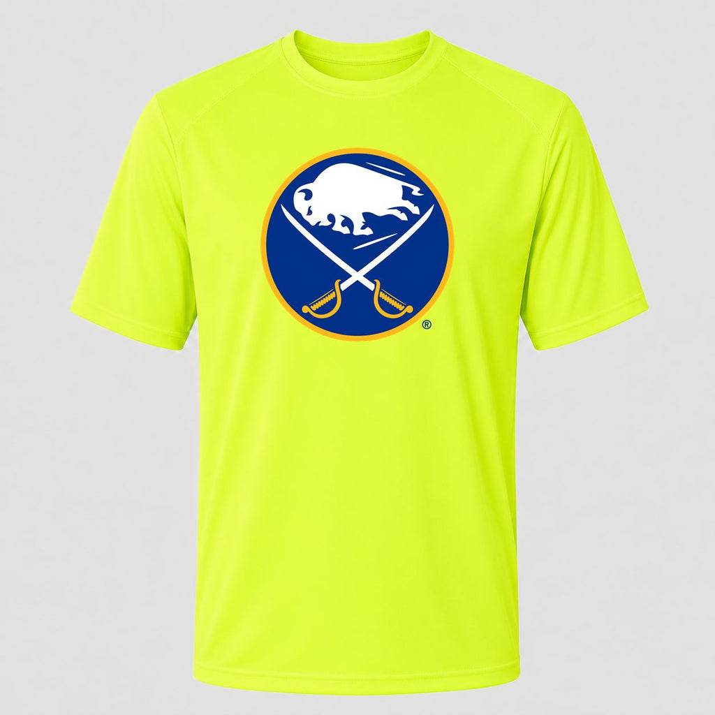 Men's Buffalo Sabres Performance T-Shirt - Safety Green