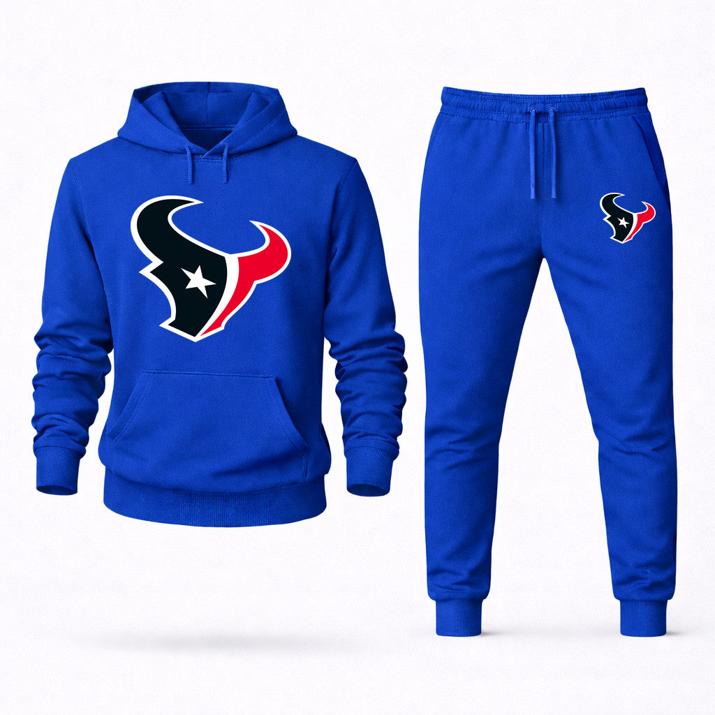 Houston Texans Hoodie and Joggers Set - Blue